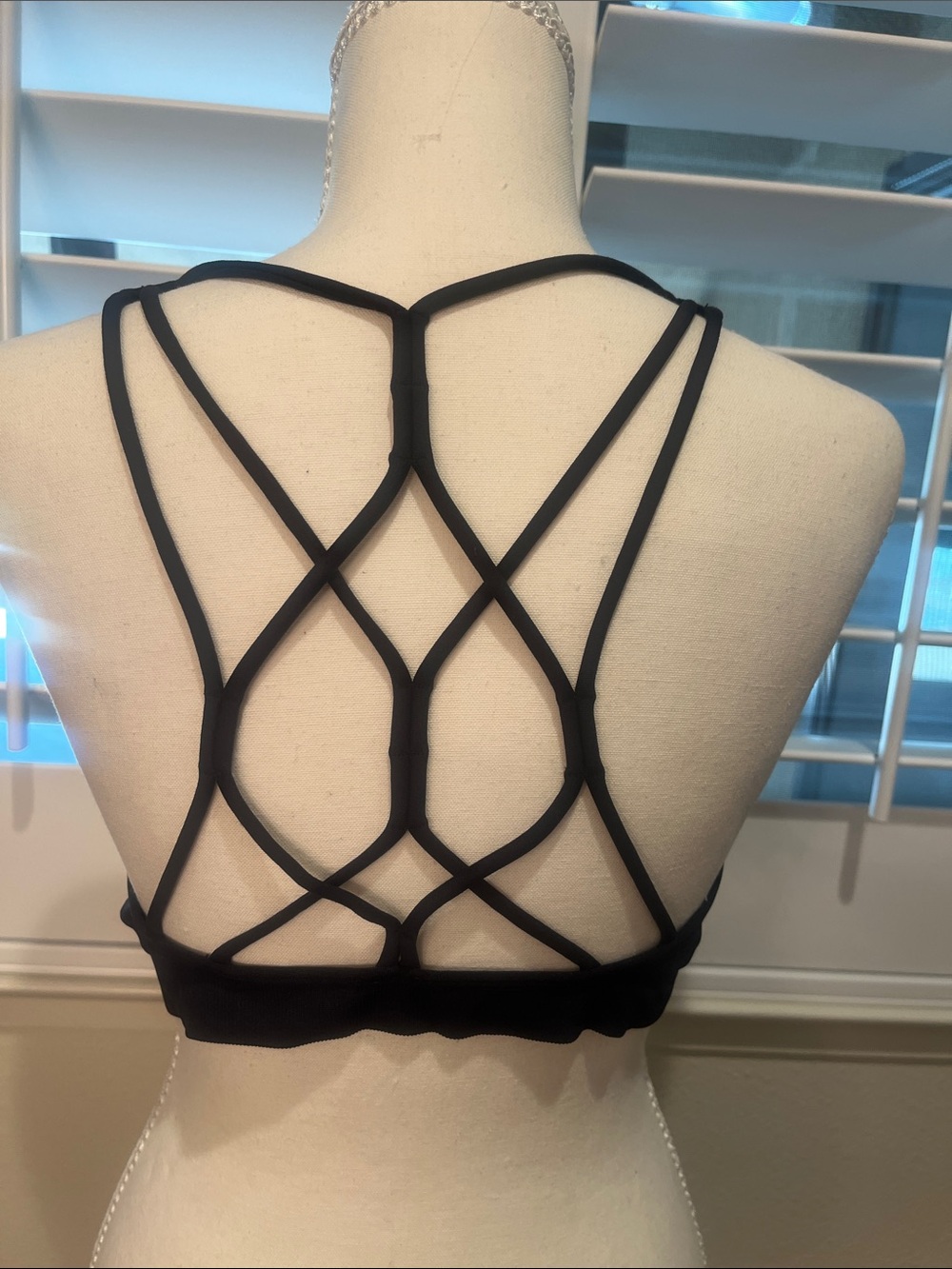 Black Strappy Bralette — Women’s Intimates